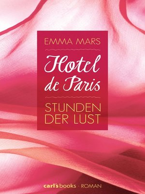cover image of Hotel de Paris--Stunden der Lust